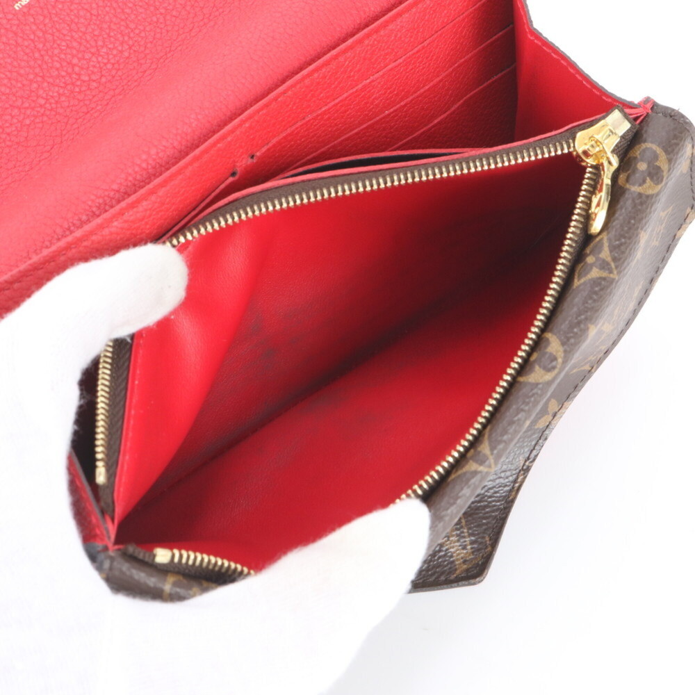 Louis Vuitton Monogram Portefeuille Double V M64317 Leather Long Wallet for W... - Picture 8 of 10